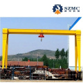 Field Installation Gantry Crane with Double Electric Hoist Hot Sale